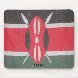 Kenya Patriotic nationalen Farben anpassen Produkt Mousepad
