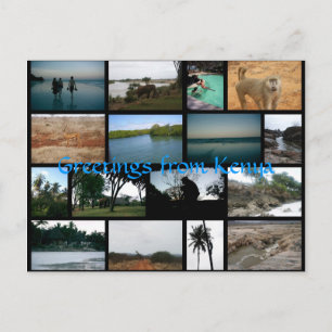 Kenya Postcard Postkarte