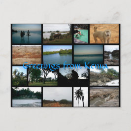 Kenya Postcard Postkarte