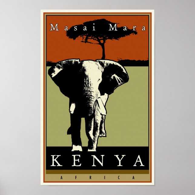 Kenya Poster (Vorne)