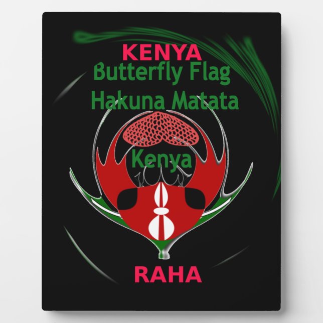 Kenya Raha Hakuna Matata.jpg Fotoplatte (Vorderseite)