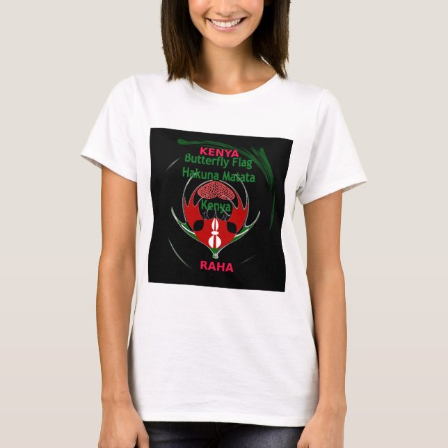 Kenya Raha Hakuna Matata.jpg T-Shirt (Vorderseite)