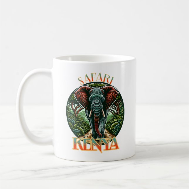 Kenya Safari Kaffeetasse (Links)