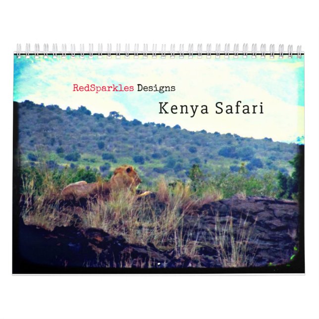 Kenya Safari Kalender (Titelbild)
