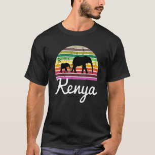 Kenya Shirt Elephant Safari Geschenk