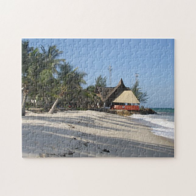 Kenya Strandhaus. Puzzle (Horizontal)