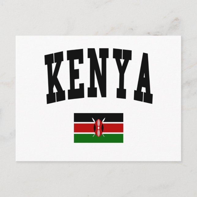 Kenya Style Postkarte (Vorderseite)