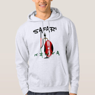 Kenya Tour Safari Maasai Mara Inspiration Kunst Hoodie