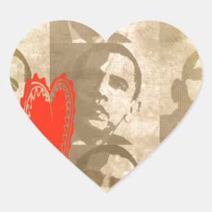 Kenya Wir Liebe Sie liebenswürdig perspektivisches Herz-Aufkleber