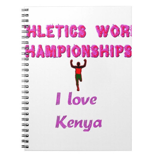 Kenya World's Athletic Champions.png Notizblock (Vorderseite)