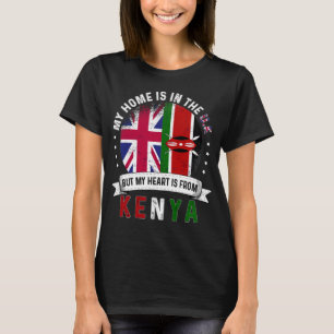 Kenyan British Heart stammt aus Kenya Grown T-Shirt
