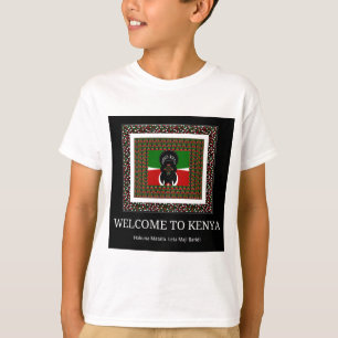 Kenyan Celebration: Ein herzlicher Empfang Kenias T-Shirt