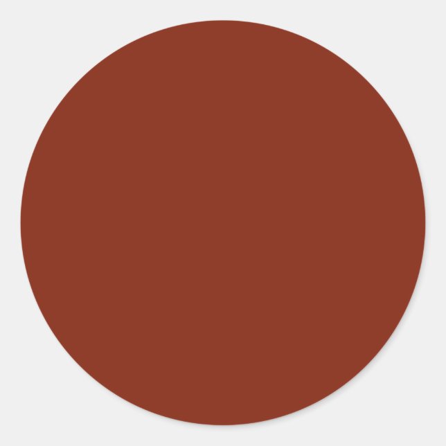 Kenyan Copper Traditional Color Complementierung Runder Aufkleber (Vorderseite)