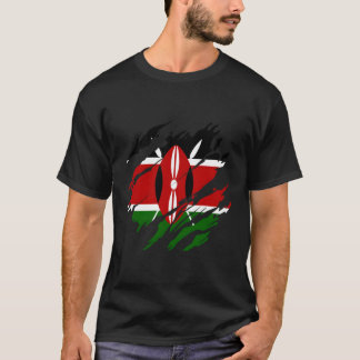 Kenyan Flag Kenya T-Shirt