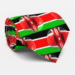 Kenyan Flag Krawatte