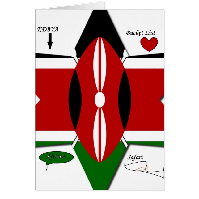 Kenyan Flag Safari Design: Liste der Bucket-Server (Vorne)