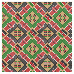 Kenyan Flag & Trendy Kenya Fabric Mode GLD Stoff