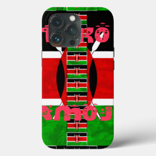 Kenyan Flag Unity: Tuko Pamoja Design Case-Mate iPhone Hülle