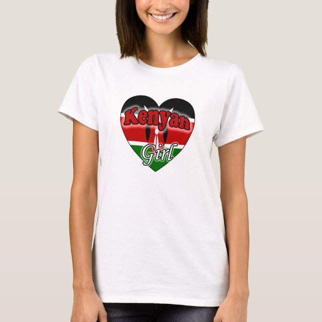 Kenyan Girl T-Shirt (Vorderseite)