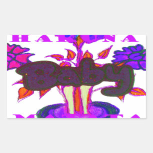 Kenyan Heart Art: Ich Liebe Kenya Rechteckiger Aufkleber