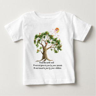 Kenyan-Natur-Sprichwort Baby T-shirt