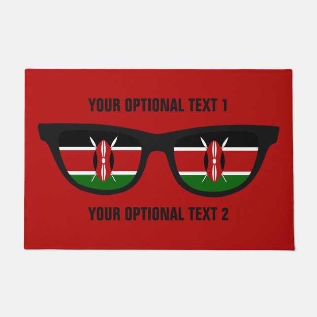 Kenyan Shades Zollmatten Fußmatte (Vorderseite)