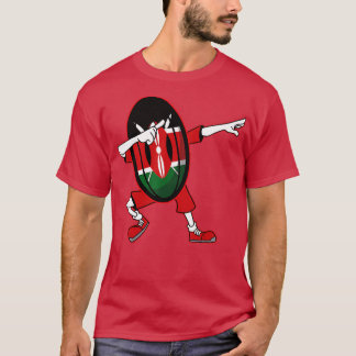 Kenyan Supporters Kit Spieler Geschenke Kenya Rugb T-Shirt