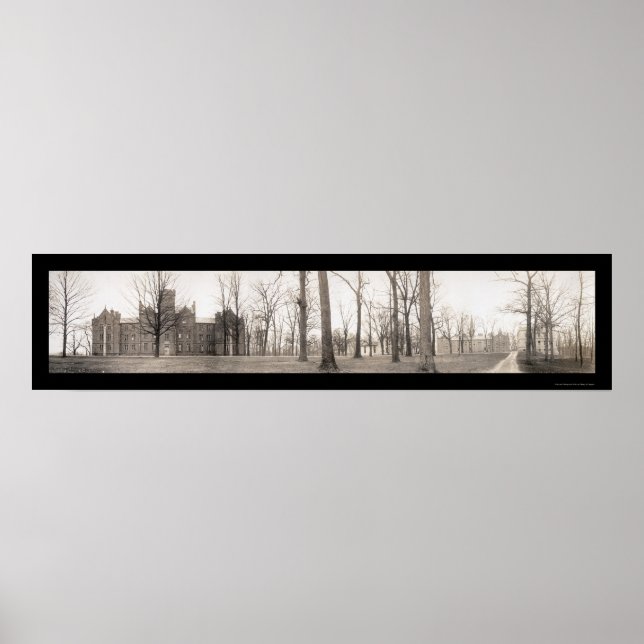 Kenyon Uni Gambier Foto 1910 Poster (Vorne)