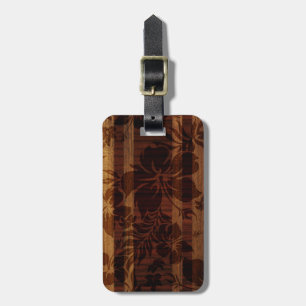 Keokea Beach Faux-Holz-Surfbrett-Gepäckanhänger Gepäckanhänger