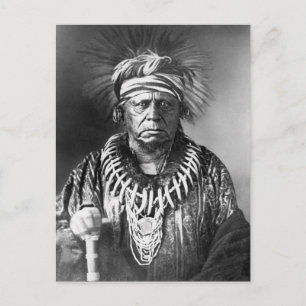 Keokuk ~ Sauk-Häuptling 1847 Postkarte