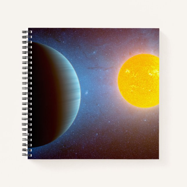 Kepler-10 Star System. Notizbuch (Vorderseite)