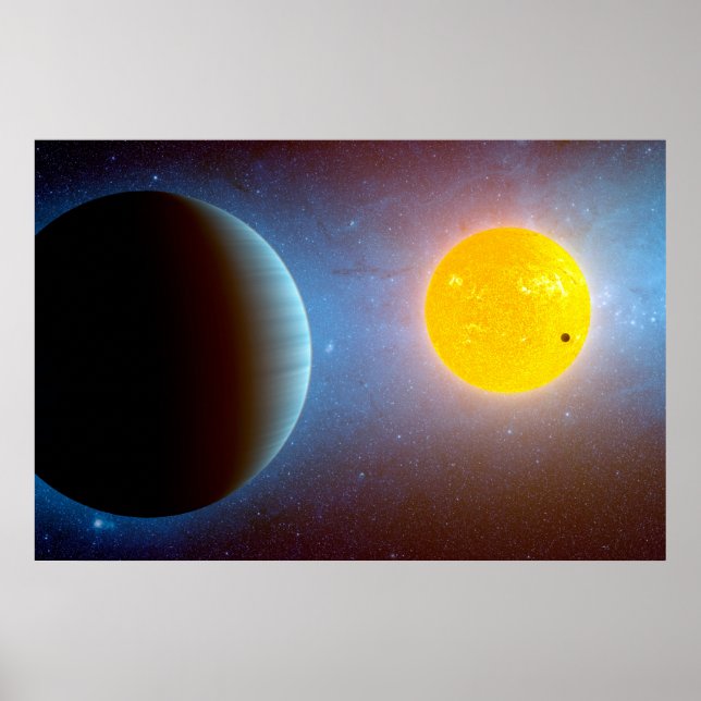 Kepler-10 Star System. Poster (Vorne)