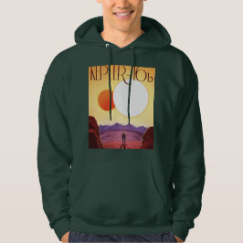 Kepler-16b: Doppelter Sonnenuntergang Weltraum-Kun Hoodie