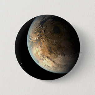 Kepler-186f Orbit eines fernen Sterns. Button