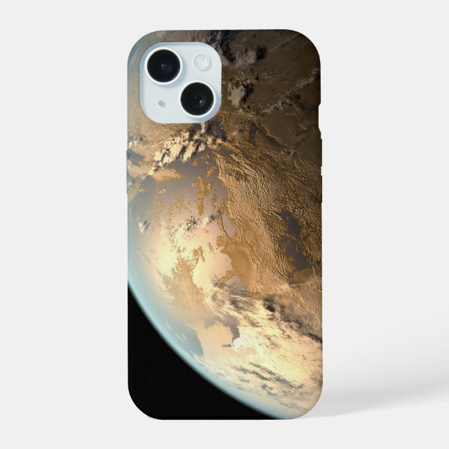 Kepler-186f Orbit eines fernen Sterns. iPhone 15 Hülle (Rückseite)