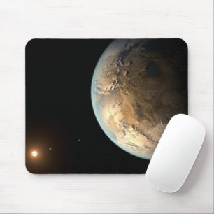 Kepler-186f Orbit eines fernen Sterns. Mousepad
