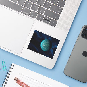 Kepler 22b, ein extrasolarer Planet. Aufkleber