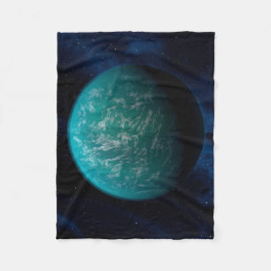 Kepler 22b, ein extrasolarer Planet. Fleecedecke