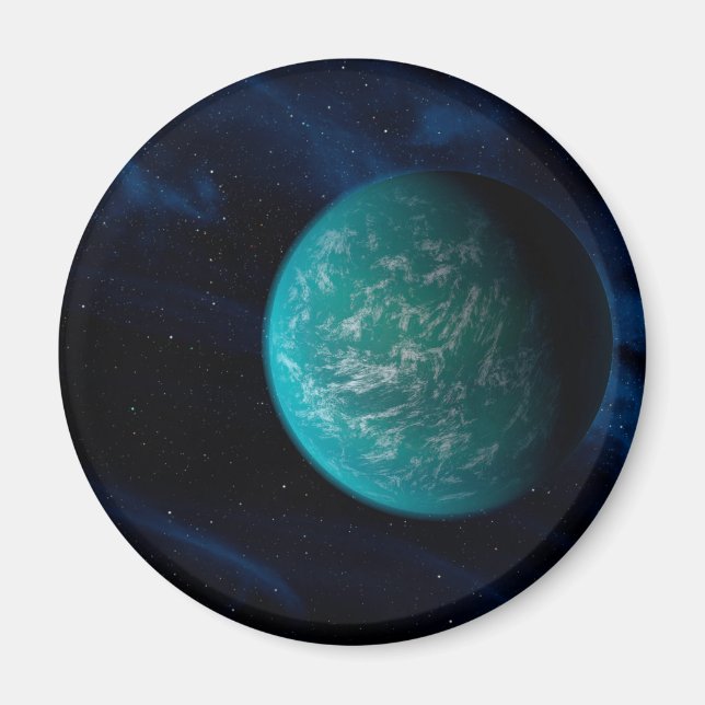 Kepler 22b, ein extrasolarer Planet. Magnet (Vorne)