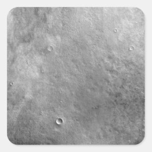 Kepler-Krater auf der Oberfläche von Mars Quadratischer Aufkleber