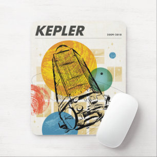 Kepler Space Telescope Poster. Mousepad