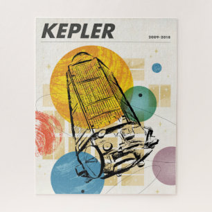 Kepler Space Telescope Poster. Puzzle