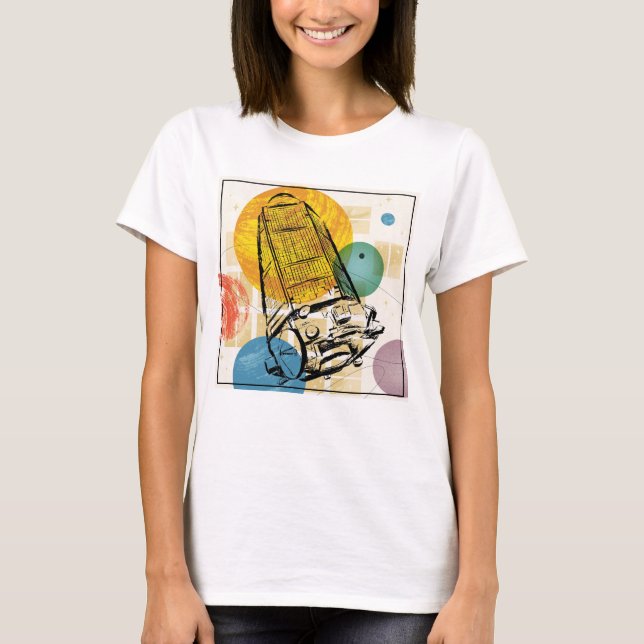 Kepler Space Telescope Poster. T-Shirt (Vorderseite)