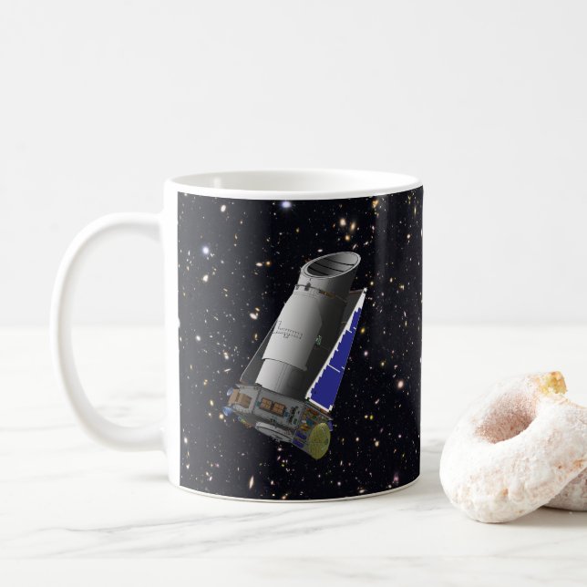 Kepler Space Teleskop Kaffeetasse (Mit Donut)
