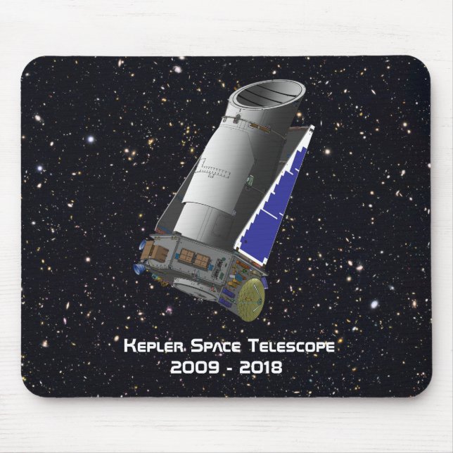 Kepler Space Teleskop Mousepad (Vorne)