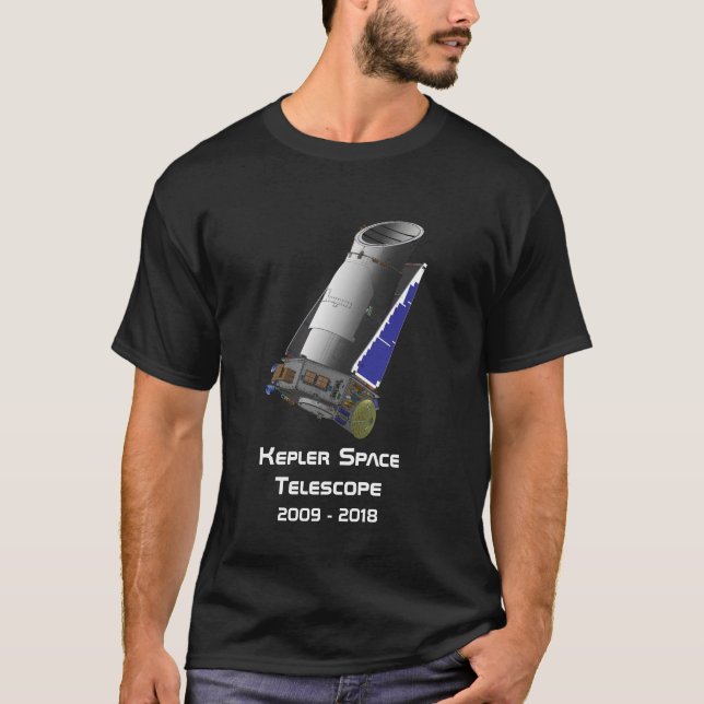 Kepler Space Teleskop T-Shirt (Vorderseite)