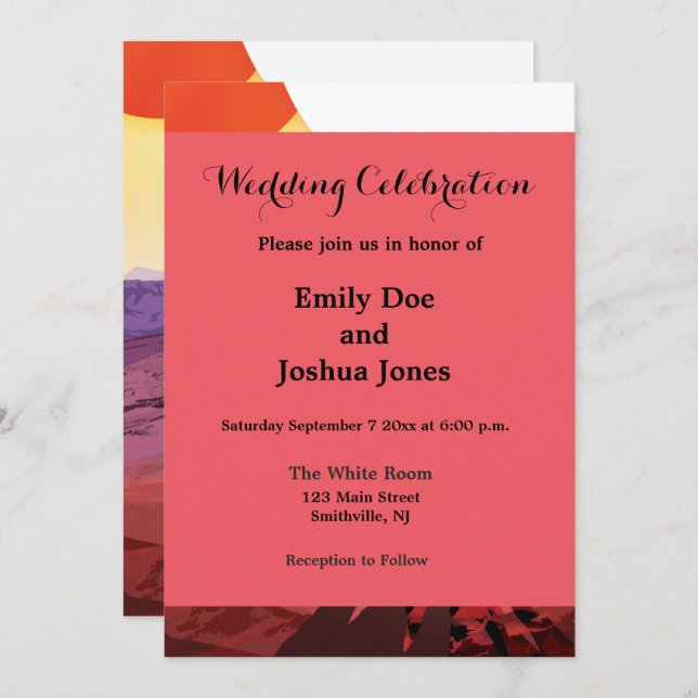 Kepler Space Travel Destination Planet Adventure Einladung (Vorne/Hinten)