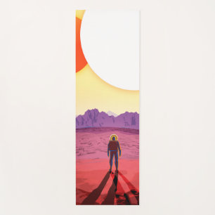 Kepler Space Travel Destination Planet Adventure Yogamatte
