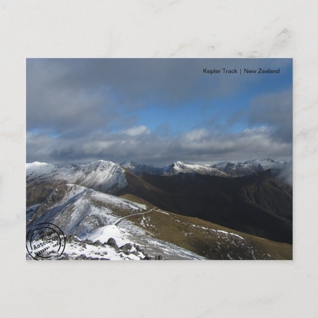 Kepler Track (Neuseeland) Postkarte (Vorderseite)