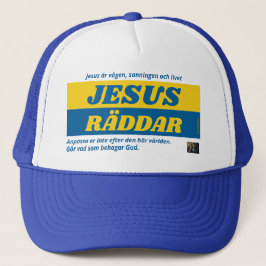 Keps — Jesus räddar Truckerkappe